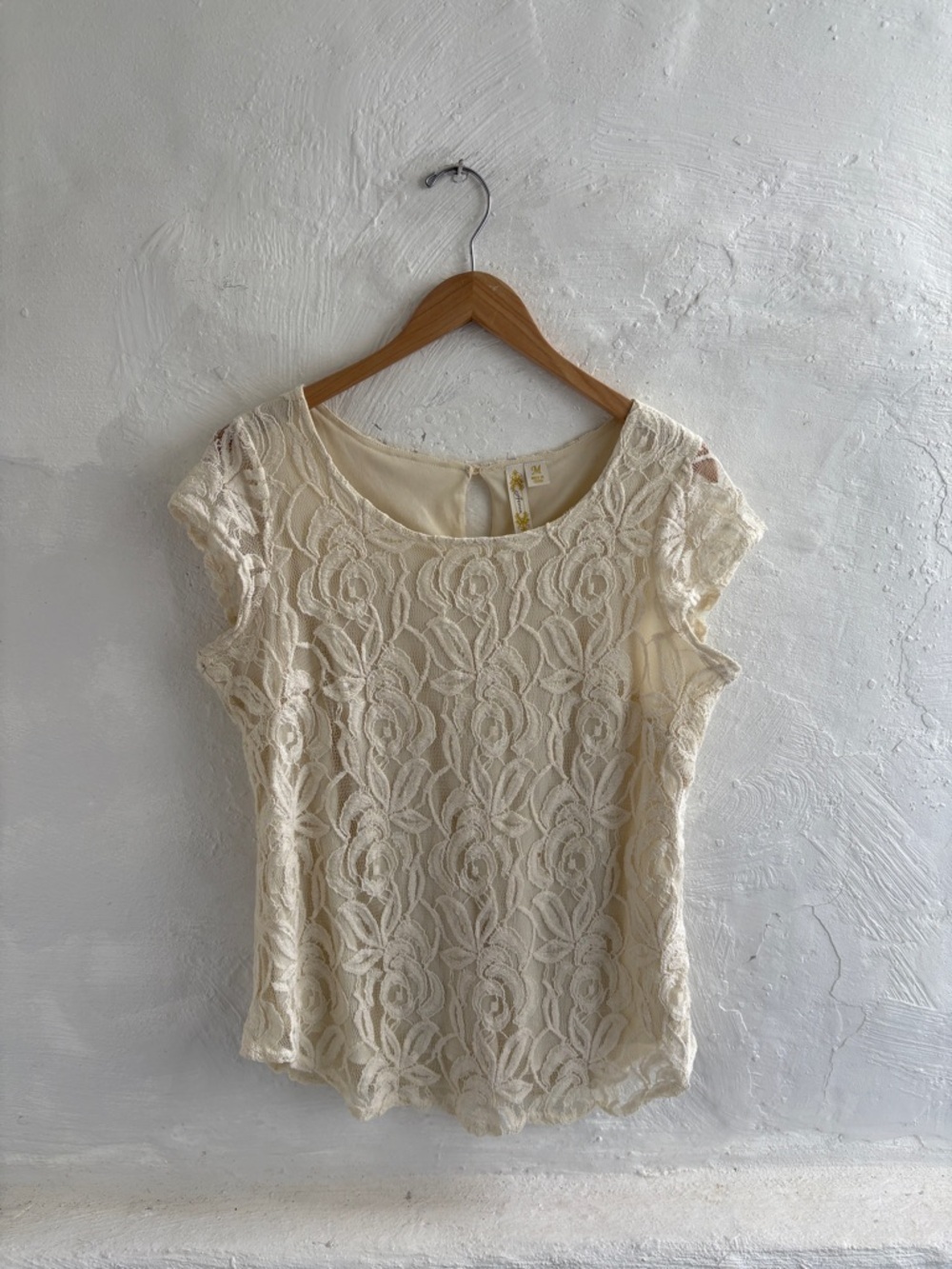 Vintage inspired ADIVA lace top